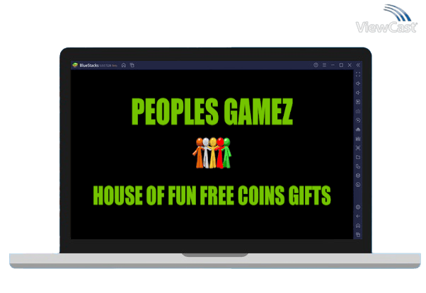 Run PeoplesGamezGifts - House of Fun Free Coins Gifts on PC