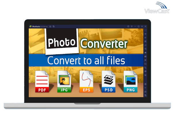 Run Photo & Image converter: jpg pdf eps psd png bmp.. on PC