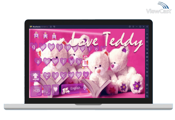 Run Pink Teddy Keyboard Theme on PC