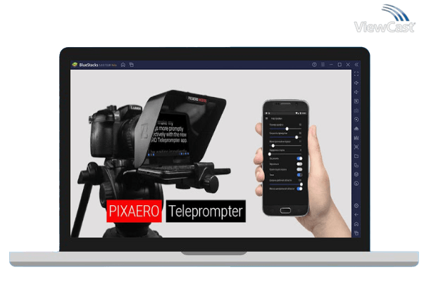 Run PIXAERO Teleprompter (Beta) on PC