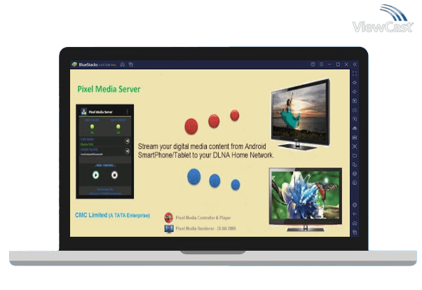 Run Pixel Media Server - DMS on PC
