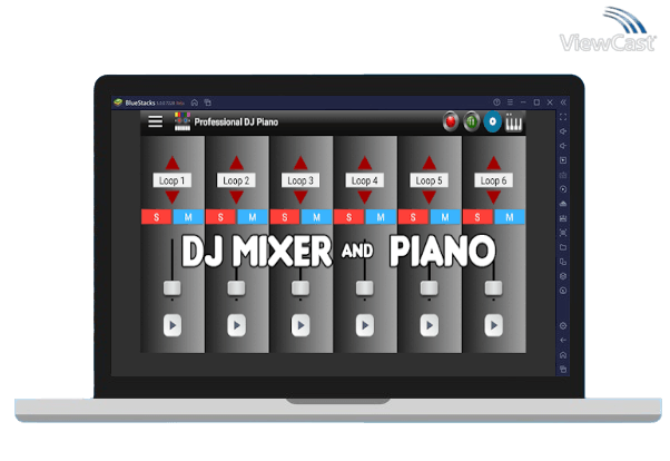 Run Professional DJ Piano Mixer on PC