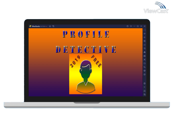 Run Profile detective - view my profile followers. on PC
