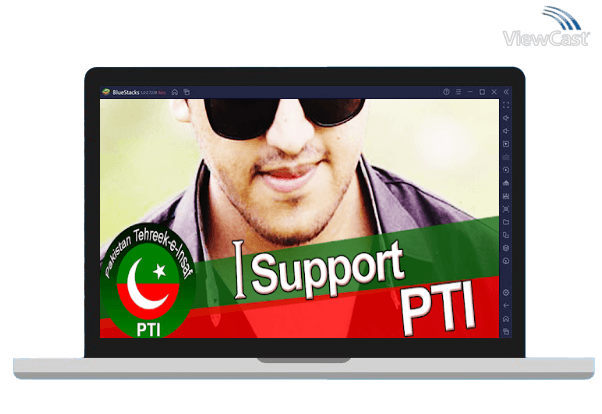 Run PTI DP Flex Maker & Photo Frames Selfie with Imran on PC