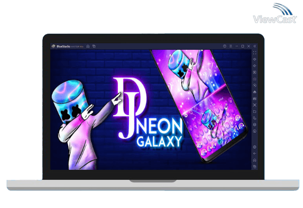 Run Purple Neon DJ Keyboard on PC Run Purple Neon DJ Keyboard on PC