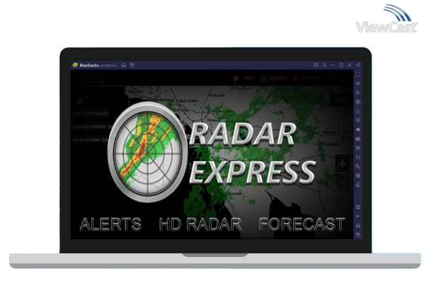 Run Radar Express - with NOAA Weather on PC