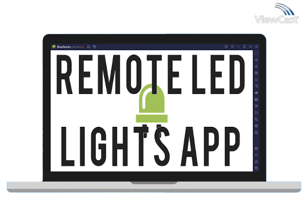 Run Remote LED Lights App on PC