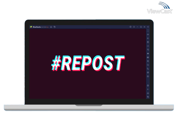 Run Repost for TikTok on PC