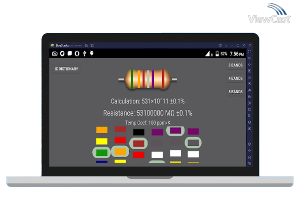 Run Resistor Color Code Calculator on PC