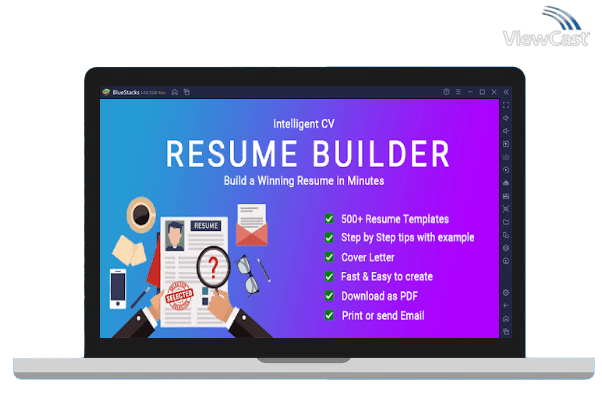 Run Resume Builder CV maker App Free CV templates 2019 on PC