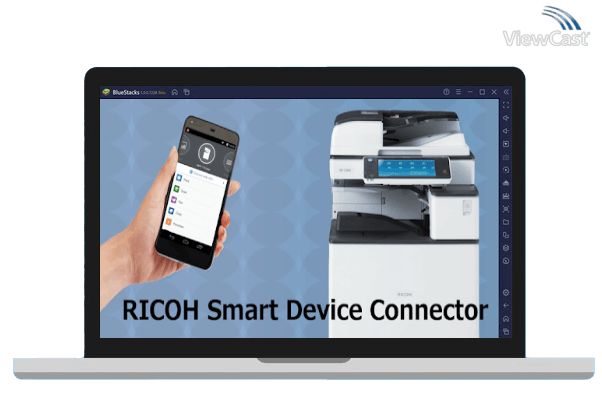 Run RICOH Smart Device Connector on PC Run RICOH Smart Device Connector on PC