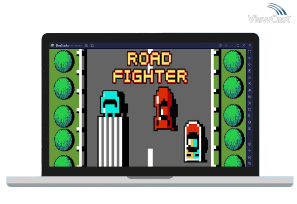 Run Road Fighter Car - Classic 2D road car racing game on PC