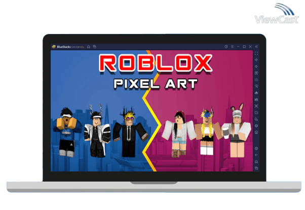 Run Roblox Pixel Art - Color by Number & Oof Sound on PC