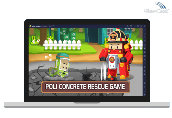 Run Robocar Poli Concrete Rescue Game on PC