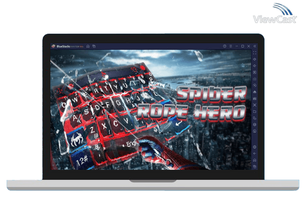Run Rope Hero Keyboard Theme on PC Run Rope Hero Keyboard Theme on PC