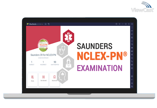 Run Saunders Comprehensive Review NCLEX-PN Examination on PC
