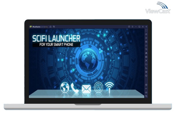 Run Sci fi Launcher Jarvis 2 Theme on PC