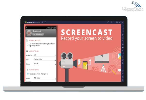 Run screencast on PC Run screencast on PC