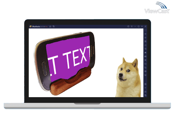Run Scrolling text on PC