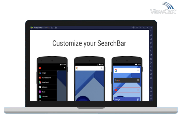 Run SearchBar Ex - Search Widget on PC Run SearchBar Ex - Search Widget on PC