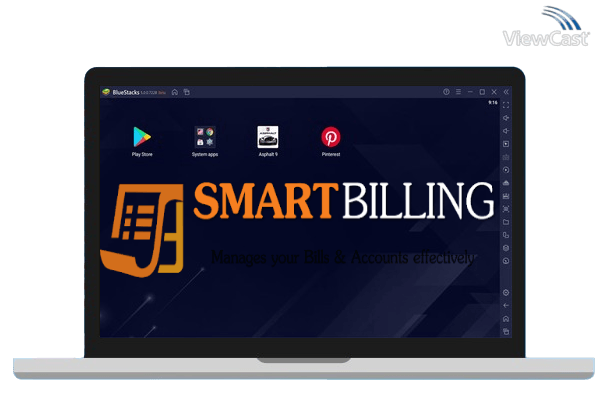 Run Smart Billing App on PC