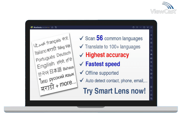 Run Smart Lens - OCR Text Scanner, QR code reader on PC