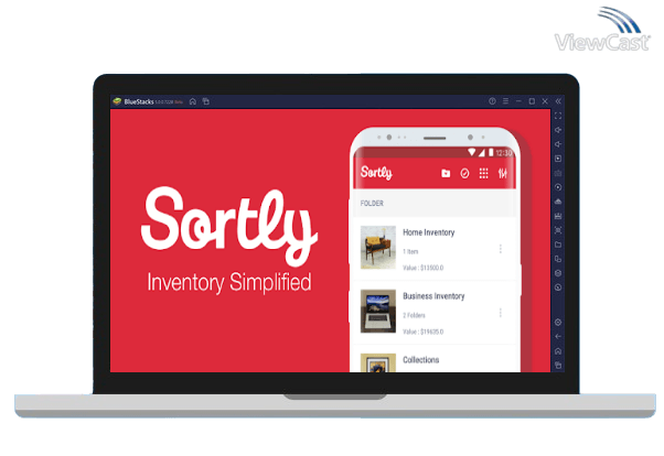 Run Sortly- Inventory app for business, home inventory on PC