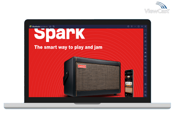 Run Spark Amp: Smart Jam, Chords on PC