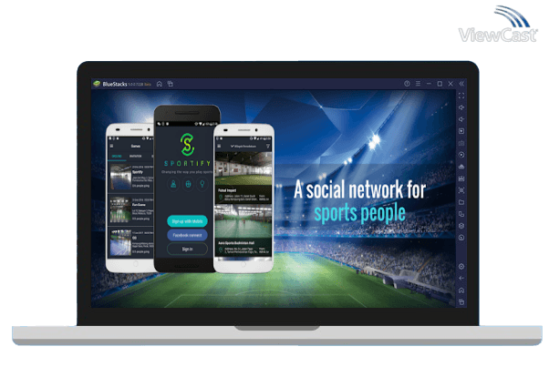 Run Sportify App on PC Run Sportify App on PC