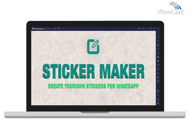 Run Sticker maker on PC