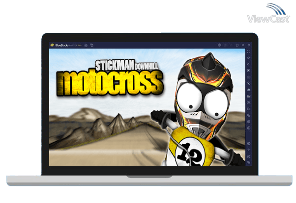 Run Stickman Downhill Motocross on PC