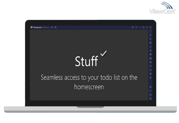 Run Stuff - Todo Widget (To-do List & Notes) on PC Run Stuff - Todo Widget (To-do List & Notes) on PC