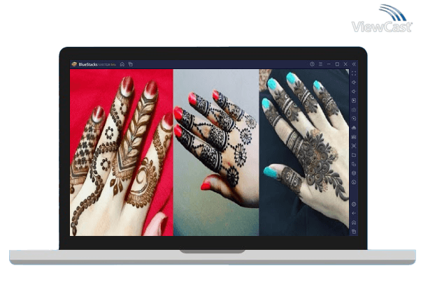 Run Stylish Finger Mehndi Designs on PC