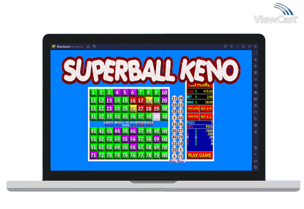 Run Superball Keno - Super 4X Jackpots on PC Run Superball Keno - Super 4X Jackpots on PC