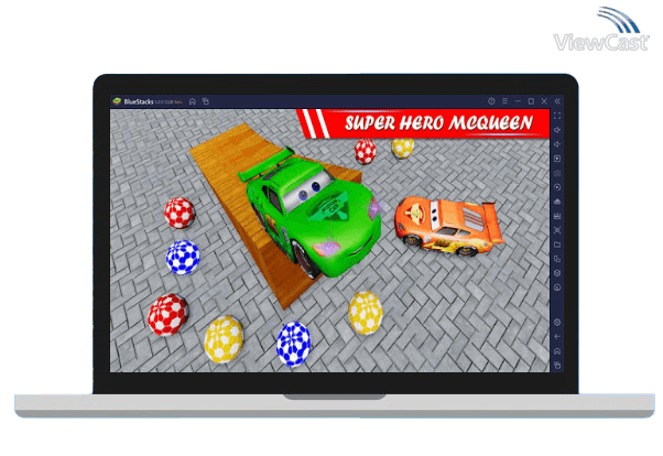 Run Superheroes Car Simulator Stunt Racing Games on PC