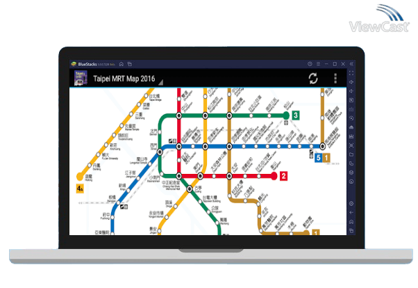 Run Taipei MRT Map 2019 ( Taiwan ) on PC