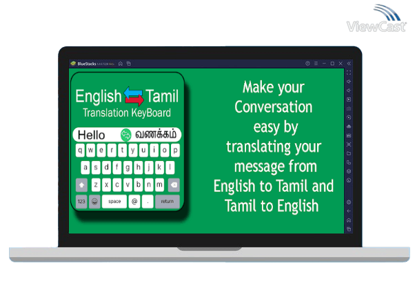 Run Tamil Keyboard - English to Tamil Keypad Typing on PC