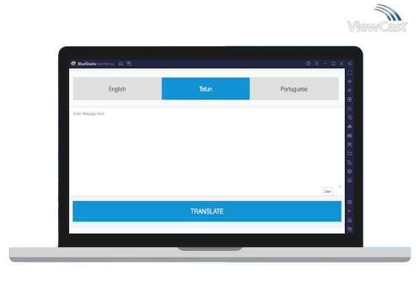 Run Tetun Translator on PC