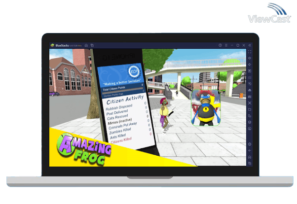 Run The Amazing Frog Simulator City 2019 on PC