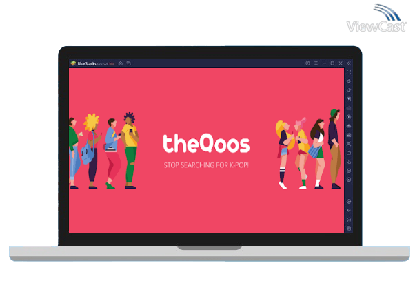 Run theQoos: K-Pop News, Friends, Music & Community on PC