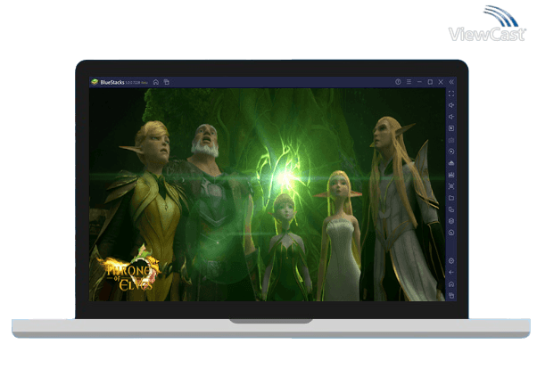 Run Throne of Elves: 3D Anime Action MMORPG on PC