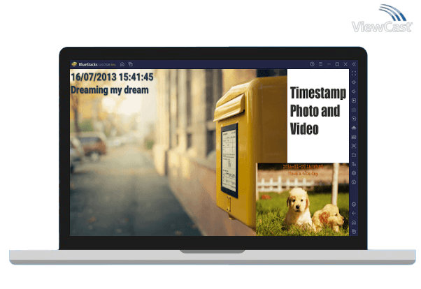 Run Timestamp Photo and Video Free on PC Run Timestamp Photo and Video Free on PC
