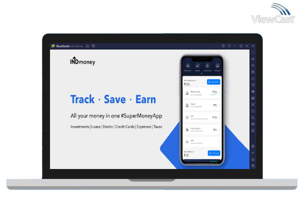Run Track Mutual Fund, Stock, Loan, Expense: INDmoney on PC Run Track Mutual Fund, Stock, Loan, Expense: INDmoney on PC