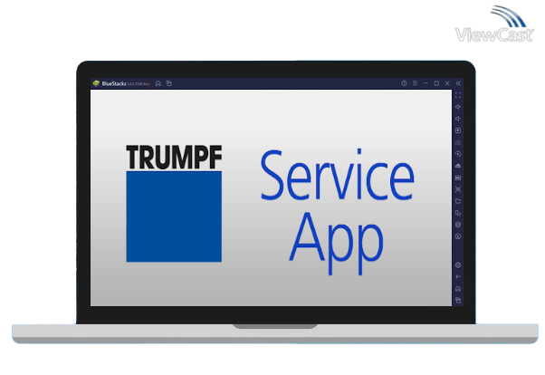 Run TRUMPF Service App on PC Run TRUMPF Service App on PC