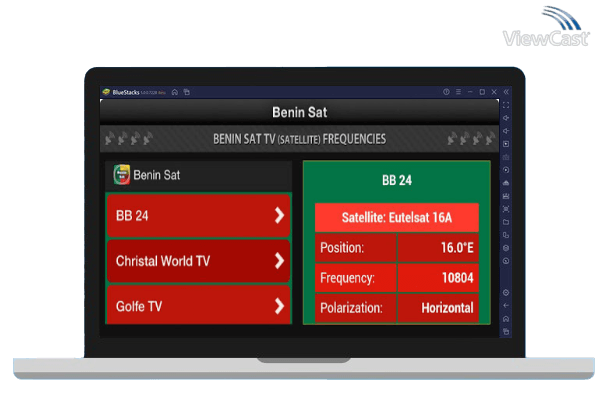 Run TV Satellite Info Benin on PC Run TV Satellite Info Benin on PC