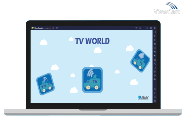 Run TV WORLD on PC Run TV WORLD on PC