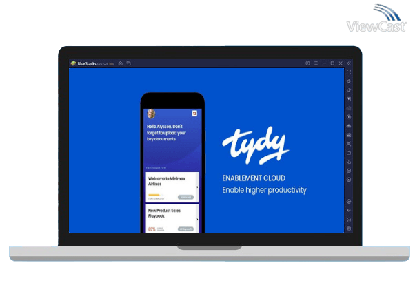 Run Tydy for Employees on PC Run Tydy for Employees on PC