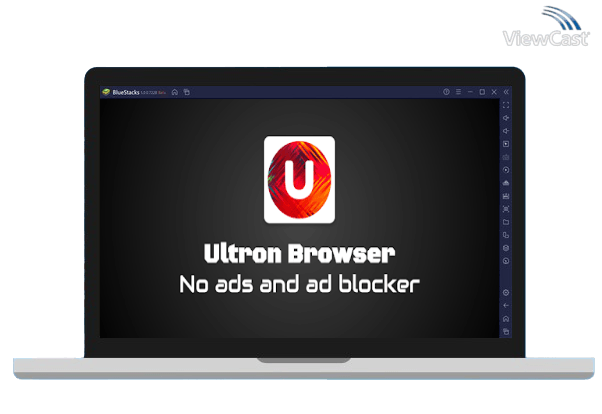 Run Ultron Browser - fast web explorer browser on PC
