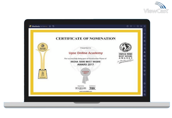 Run UPSC ONLINE ACADEMY on PC Run UPSC ONLINE ACADEMY on PC