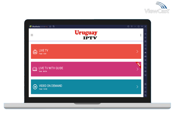Run URUGUAY IPTV on PC Run URUGUAY IPTV on PC